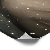 驚くほど美しい老婦人デジタルアート ポスター (角)