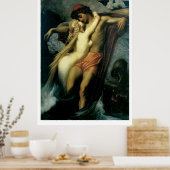 驚くほど美しビクトリアンいアートプリント大 ポスター (キッチン)