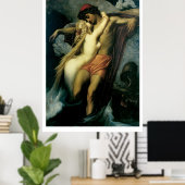 驚くほど美しビクトリアンいアートプリント大 ポスター (ホームオフィス)