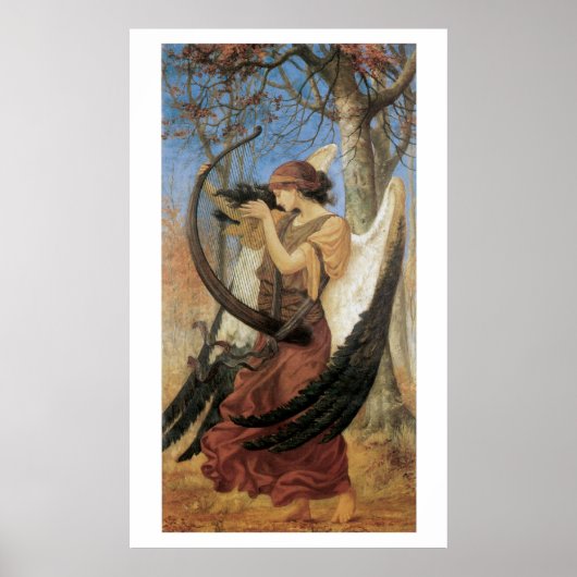 驚くほど美しビクトリアンいアートマーメイドプリント ポスター (正面)