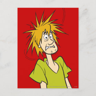 驚くシャギー ポストカード