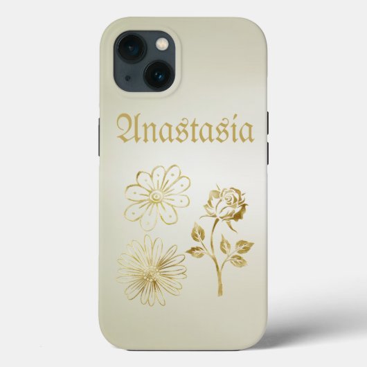 驚クールき、白いwhitあなたの名前ケースメイトiPh Case-Mate iPhoneケース (裏面)