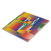 驚異および発見の世界 タイル (側面)