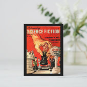 驚異の科学フィクション 1947年1月号_パルプアート ポストカード (スタンド正面)