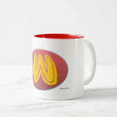 驚異みみずの紋章のマグ ツートーンマグカップ (正面右)