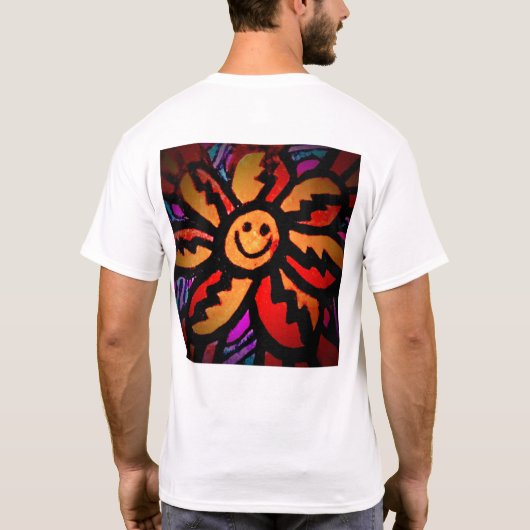 驚異的なデザインby JJ Tシャツ (裏面)