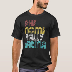 驚異的なラテンアメリカ系女性スペインのかわいい女性ラテンアメリカ系女性Af H Tシャツ