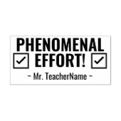 「驚異的な努力!」 グレーディング用ゴム印 ラバースタンプ (インプリント)