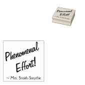 「驚異的な努力！」 先生スタンプ ラバースタンプ (押印)