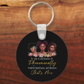 驚異的な女性の両面キーチェーン キーホルダー (正面)