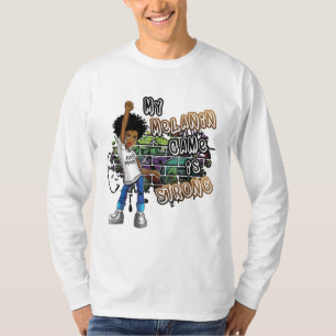 驚異的な女性私のメラニンゲームは強い黒G Tシャツ