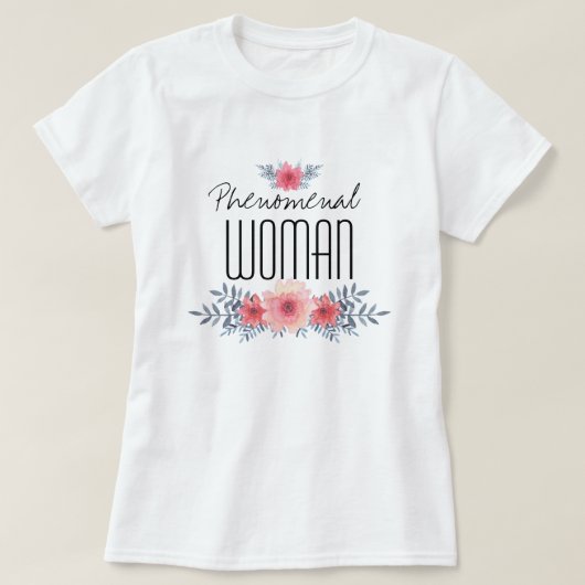 驚異的な女性 Tシャツ (デザイン正面)