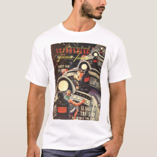 驚異的な科学のFiction_の威厳があるな1946_Pulp芸術 Tシャツ