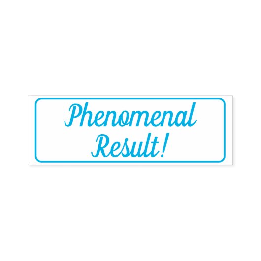 「驚異的な結果！」 ターターゴム印 セルフインキングスタンプ (デザイン)