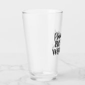 驚異的な黒の女性ガラスカップ タンブラーグラス (右)