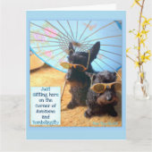 驚素晴らしき カード (黄色い花)