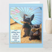 驚素晴らしき カード (正面)