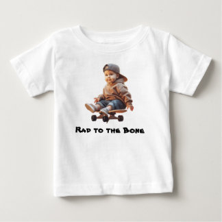 骨おもしろいTシャツへの素晴らしい ベビーTシャツ