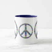 骨がある平和トリオのマグ マグカップ (中央)