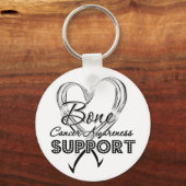 骨がんの認識度 キーホルダー (正面)