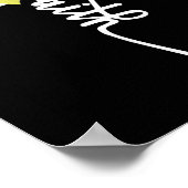 骨がん信仰肉腫骨がん認識度Su ポスター (角)