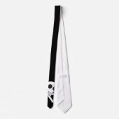 骨が交差した図形 ネクタイ (裏面)