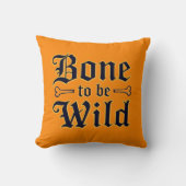 骨が野生であること クッション (正面)