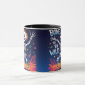 骨が野生であること | 踊りスケルトンハロウィーン マグカップ (中央)