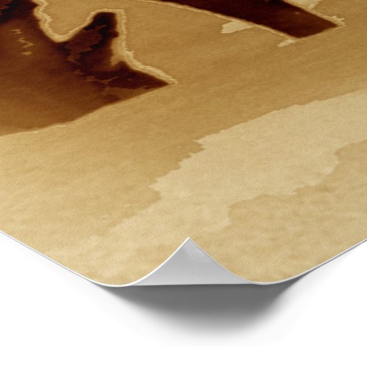 骨が2つ悪い ポスター (角)