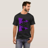 骨とスカル海賊1 Tシャツ (正面フル)