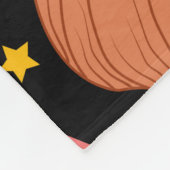 骨とフローラeの継ぎ目のないハロウィーン フリースブランケット (角)