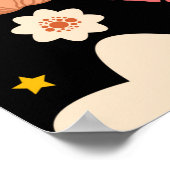 骨とフローラeの継ぎ目のないハロウィーン ポスター (角)