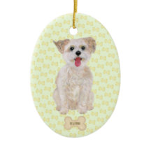 骨と文字楕円形のモーキー