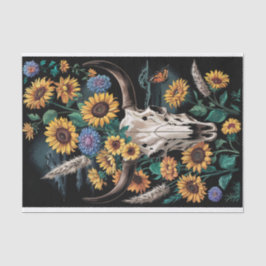 骨と開花、ワイルドフラワーとワイルドウェスト 薄葉紙