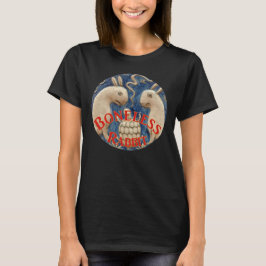 骨なしウサギのヨーロッパ旅行 Tシャツ