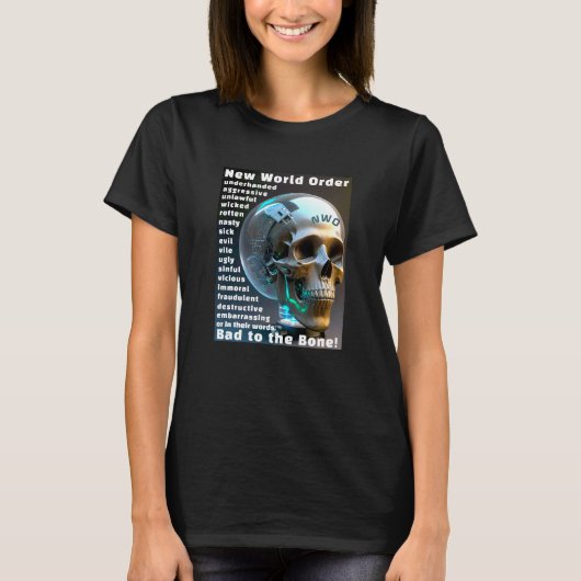 骨に悪いTシャツ Tシャツ (正面)