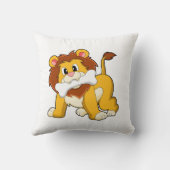 骨のあるライオン クッション (裏面)