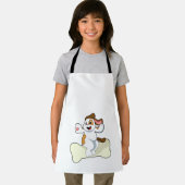 骨のある犬 エプロン (インサイチュ)