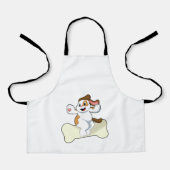 骨のある犬 エプロン (正面)