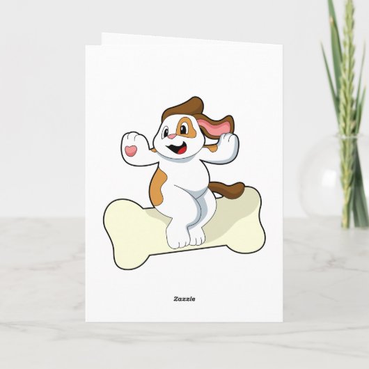 骨のある犬 カード (裏面)