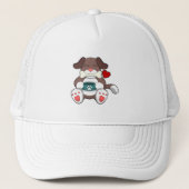 骨のある犬 キャップ (正面)