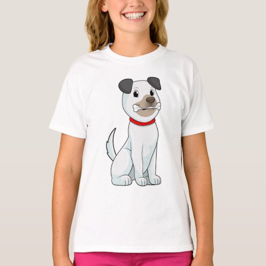 骨のある犬 Tシャツ (正面)