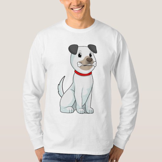 骨のある犬 Tシャツ (正面)
