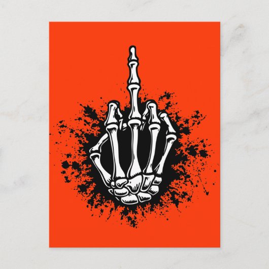 骨のある鳥 ポストカード (正面)