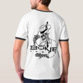 骨のお父さんのTシャツ2 Tシャツ (裏面フル)