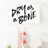 骨のように乾く引用文 横断幕 (インサイチュ)