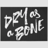 骨のように乾く引用文 薄葉紙 (正面)