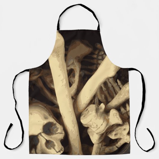 骨のカルドロン。 エプロン (正面)