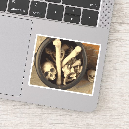 骨のカルドロン。 シール (詳細)