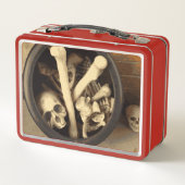 骨のカルドロン。 メタルランチボックス (裏面)